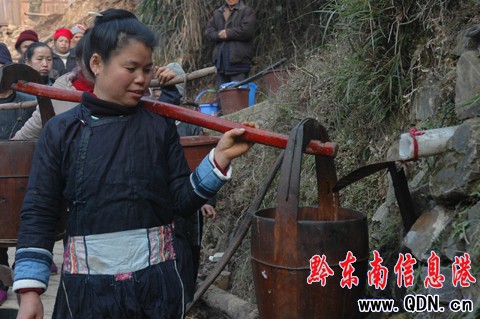 黎平1.92萬人口和1.5萬頭牲口嚴重缺水(圖)