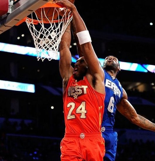 科比37分14板力壓皇帝三雙 西部明星險勝東部