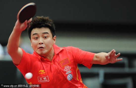 王皓4-1力克韓新星 進16強將戰老冤家柳承敏