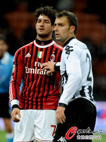 紅黑駙馬遭遇低谷 帕托出場米蘭丟分如中詛咒