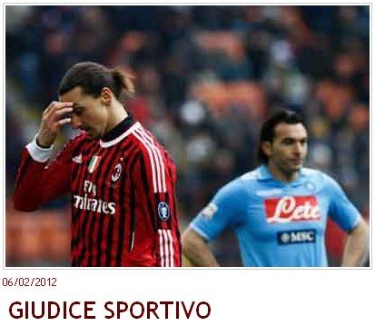 意甲職業聯盟宣布伊布停賽3場 無緣對決尤文