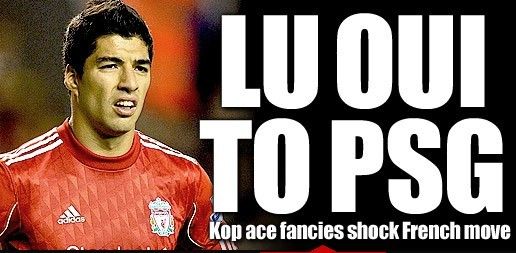 利物浦無緣歐冠遭打擊 蘇亞雷斯稱愿去巴黎