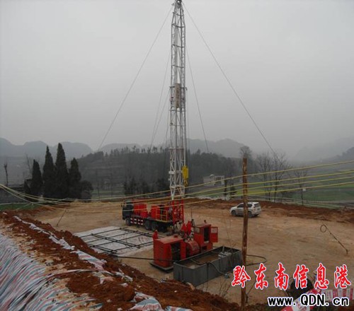 投資千萬元 岑頁1井進行提礦實驗(圖)