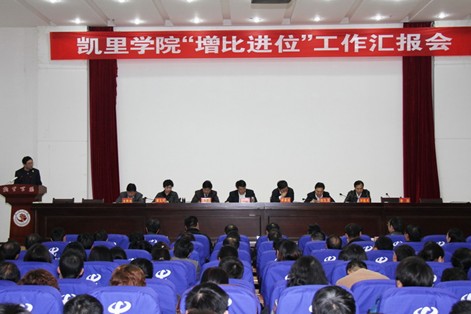 黔東南州召開凱里學院