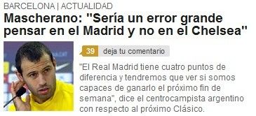 《阿斯報》:馬斯切拉諾稱暫不考慮皇馬并需要專注對陣切爾西